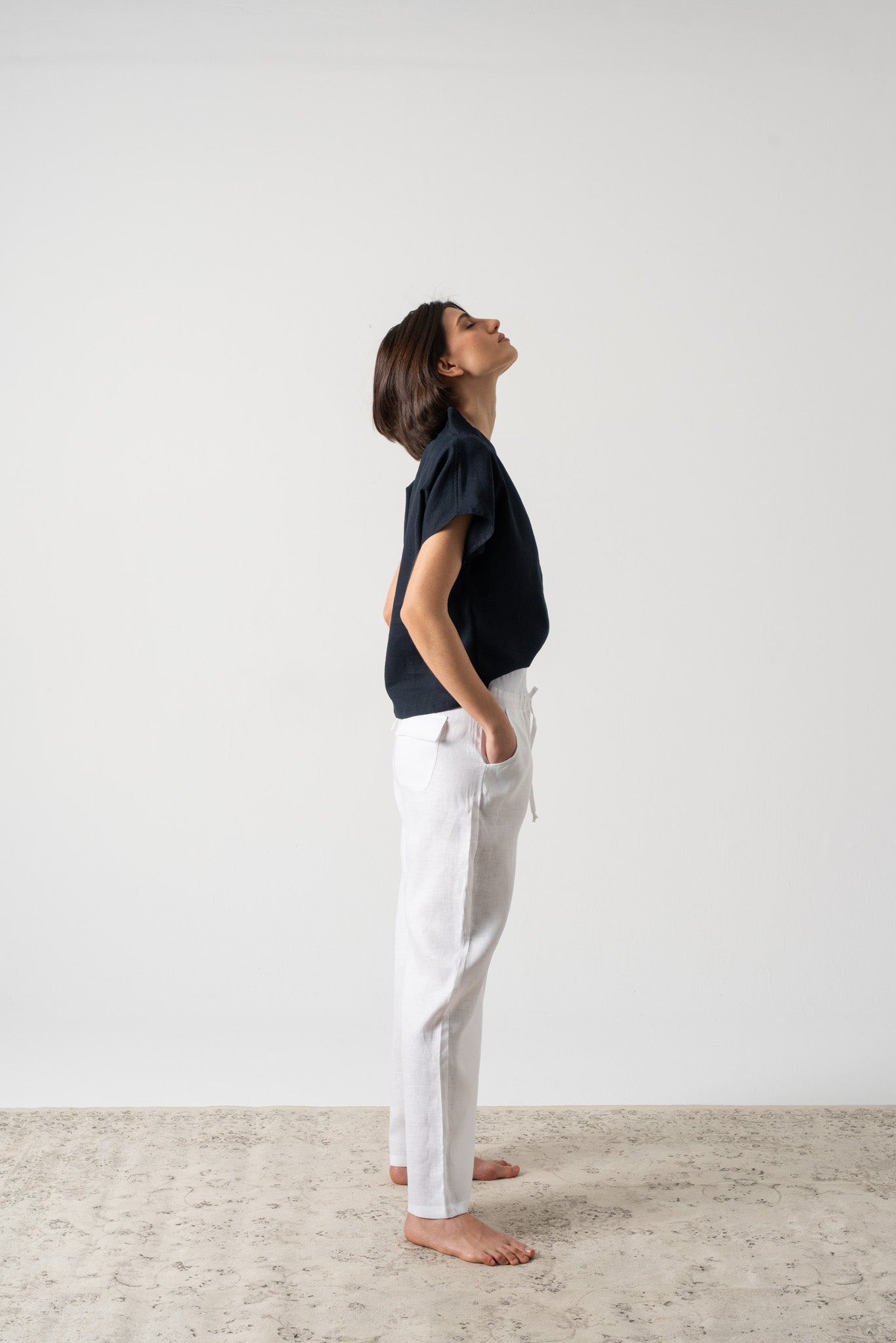 Collo Alto Top Navy Vol. II Luxmii