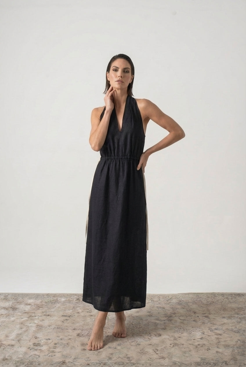 Giuseppe Maxi Dress Black Luxmii