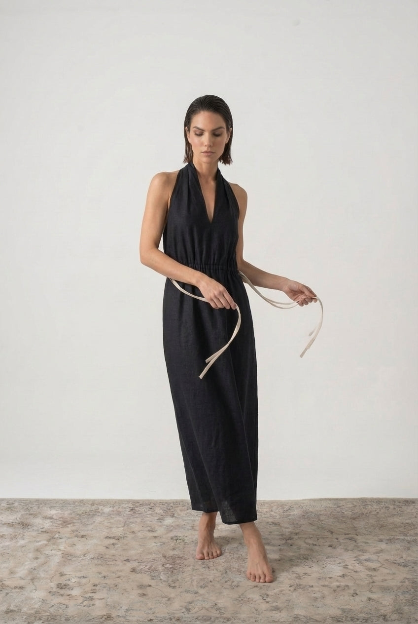 Giuseppe Maxi Dress Black Luxmii