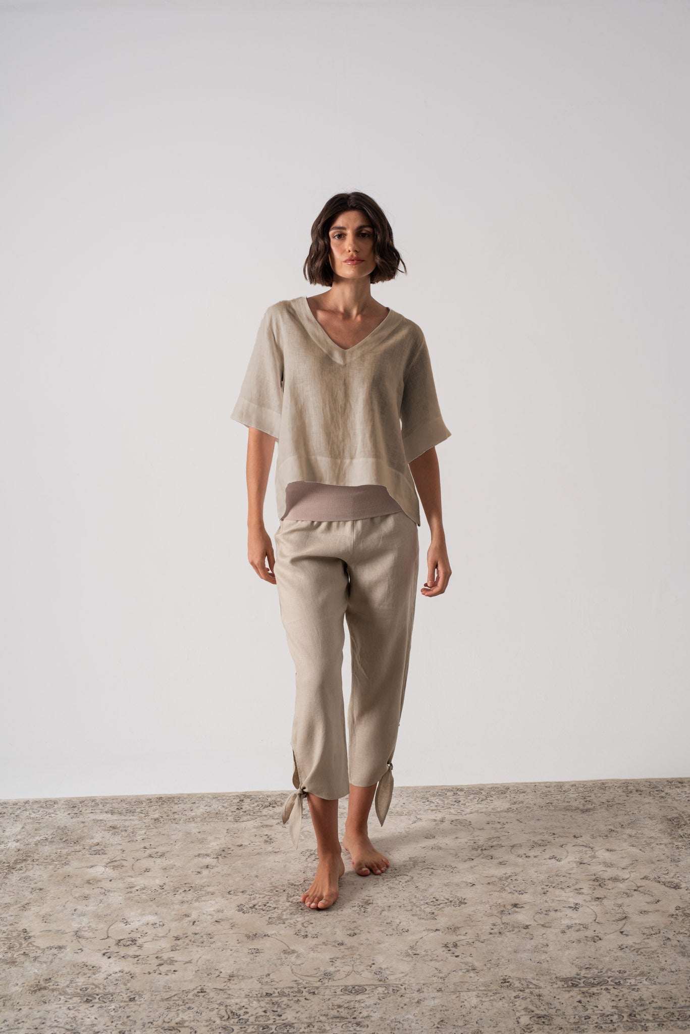 Hecate Top Oatmeal Luxmii