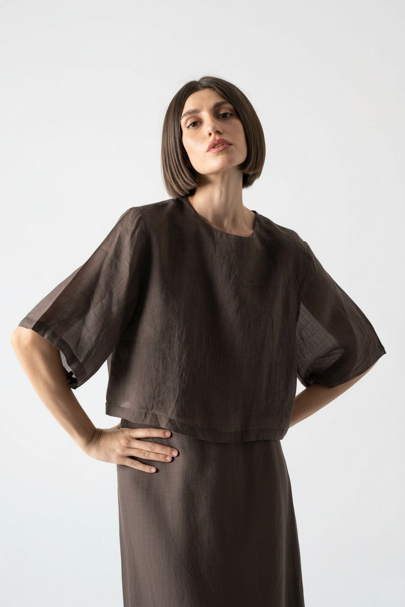 Stella Top Cocoa Luxmii