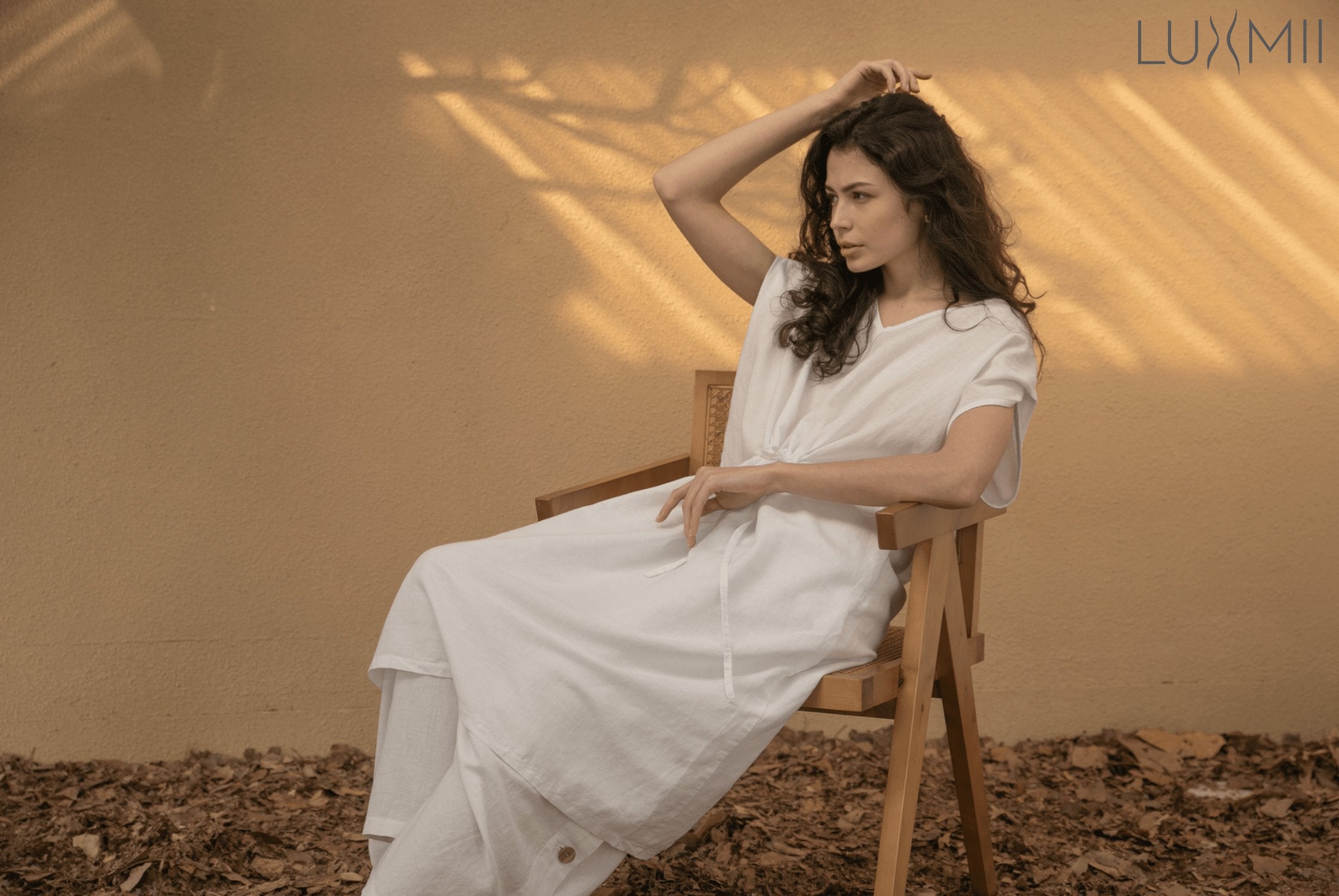 wearing linen in winter