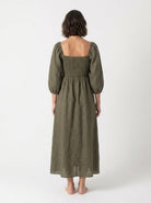 Agapi Maxi Dress Khaki Luxmii