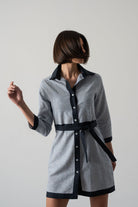 Aris Dress French Stripe Luxmii