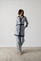 Aris Dress French Stripe Luxmii