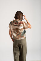 Collo Alto Top Minhwa Print Vol. II Luxmii