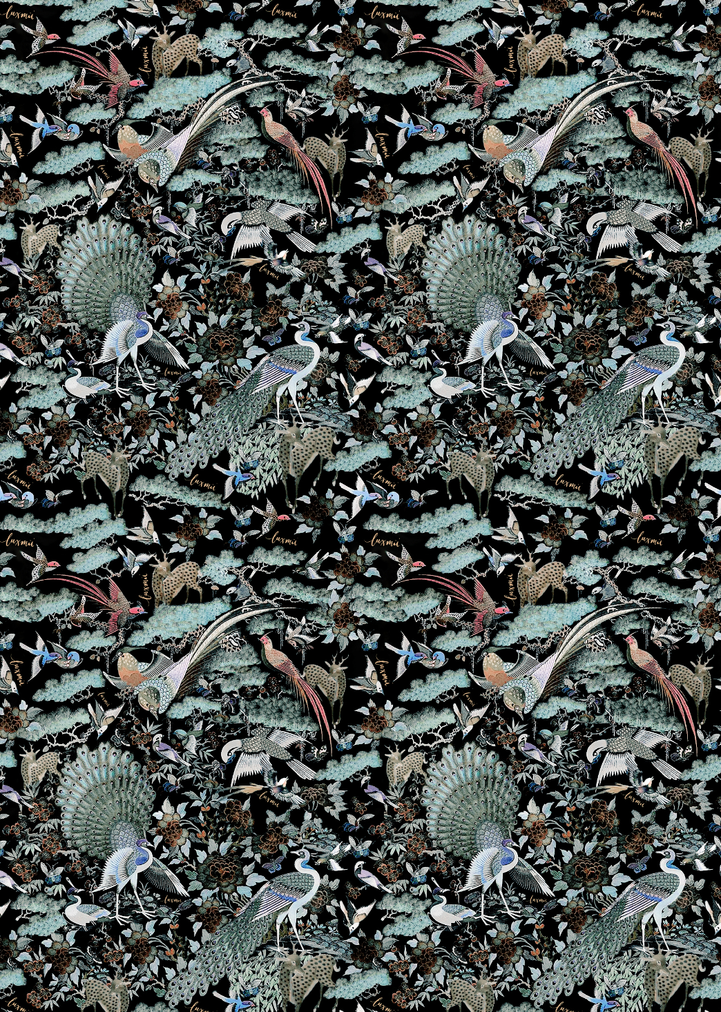 Collo Alto Top Najeon Print Vol. II Luxmii
