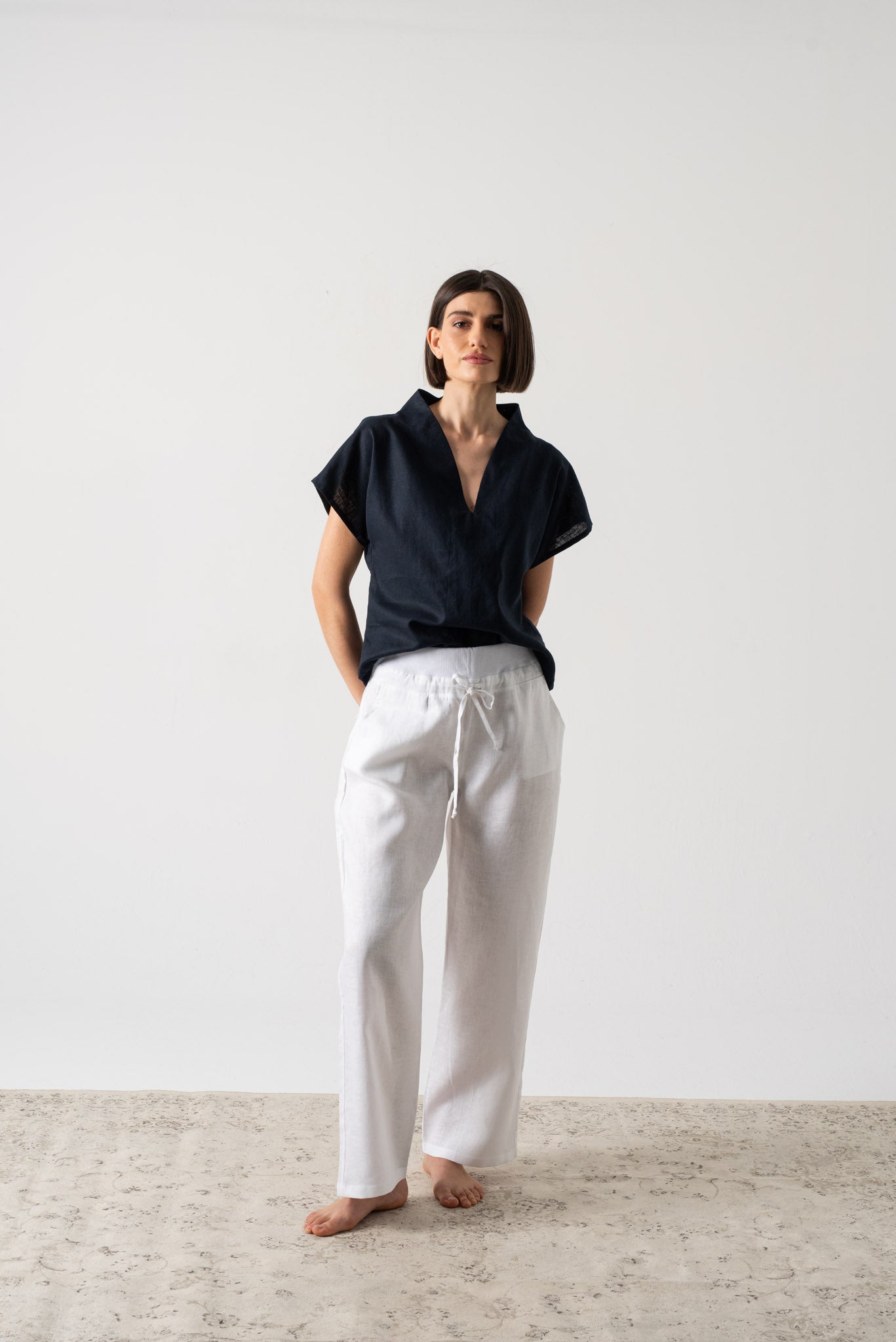 Collo Alto Top Navy Vol. II Luxmii