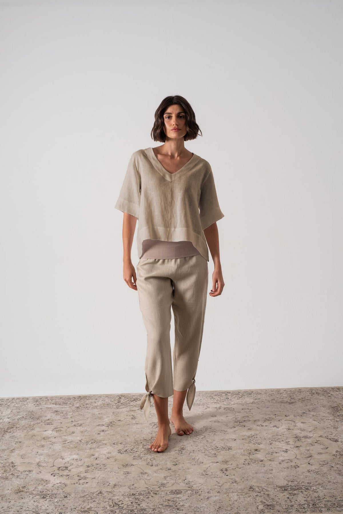 Hecate Top Oatmeal Luxmii