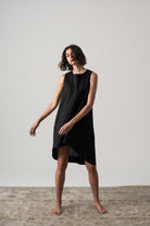 Illya Midi Dress Black Luxmii