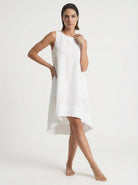 Illya Midi Dress White Luxmii