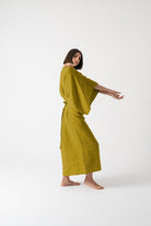Kimonos Dress Antique Moss Luxmii