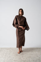 Kimonos Dress Cocoa Luxmii