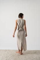 Rhea Gilet Royal Natural Luxmii