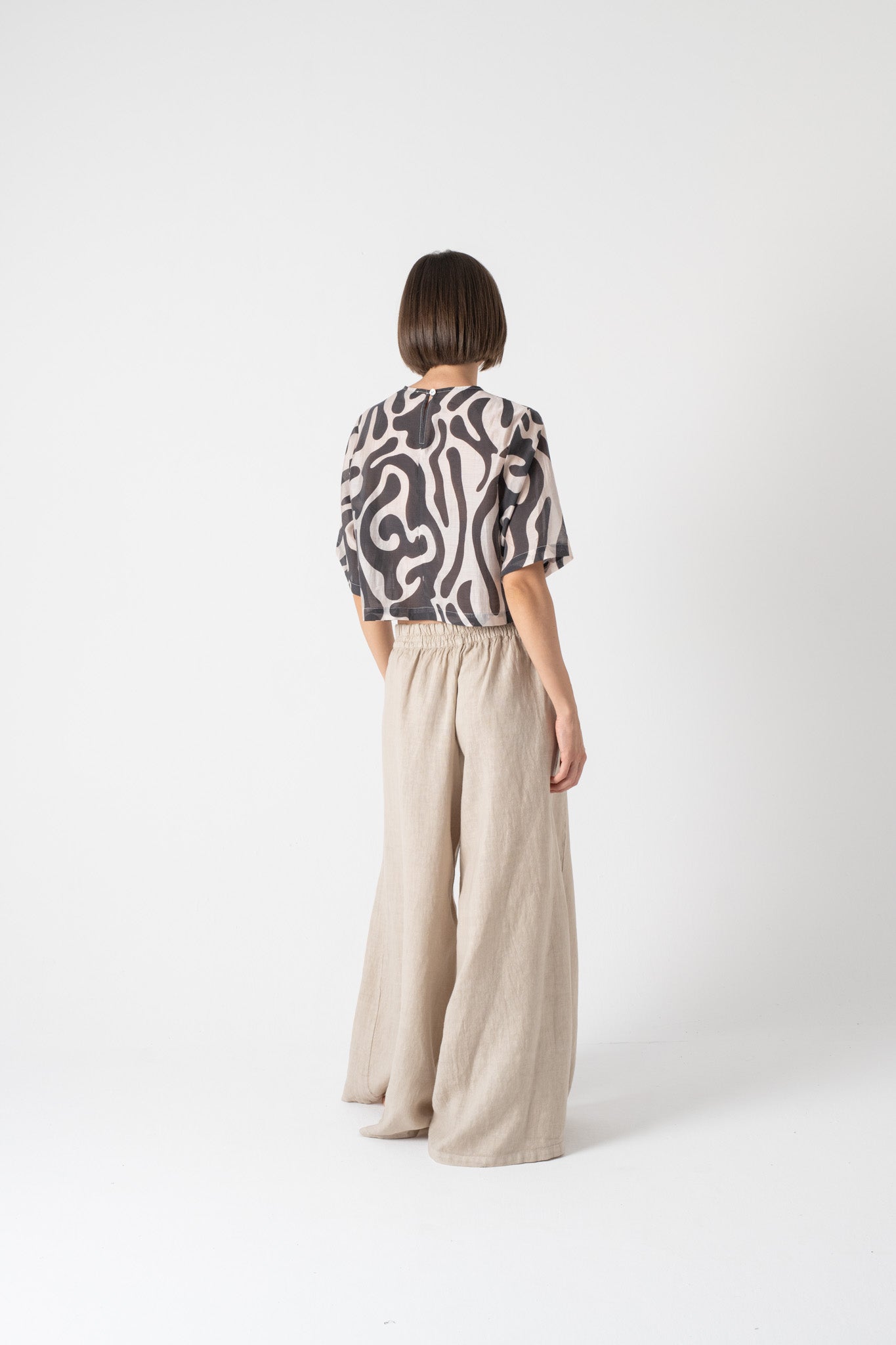 Stella Top in Savannah Print Luxmii