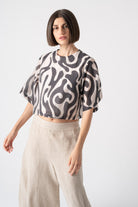 Stella Top in Savannah Print Luxmii
